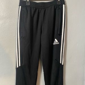 Black Adidas Joggers soccer/track pants
